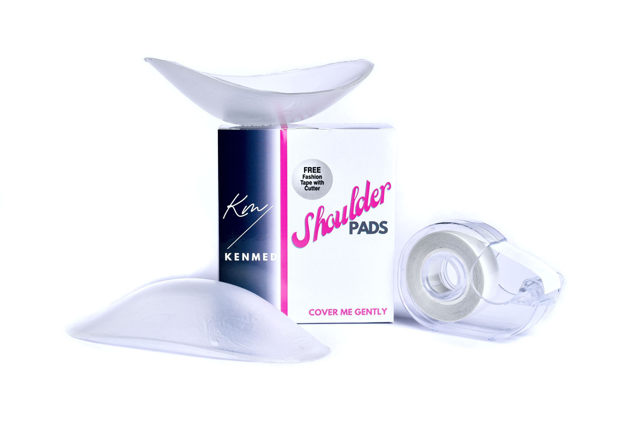 Silicone Shoulder Pads with FREE Fashion Tape on Cutter